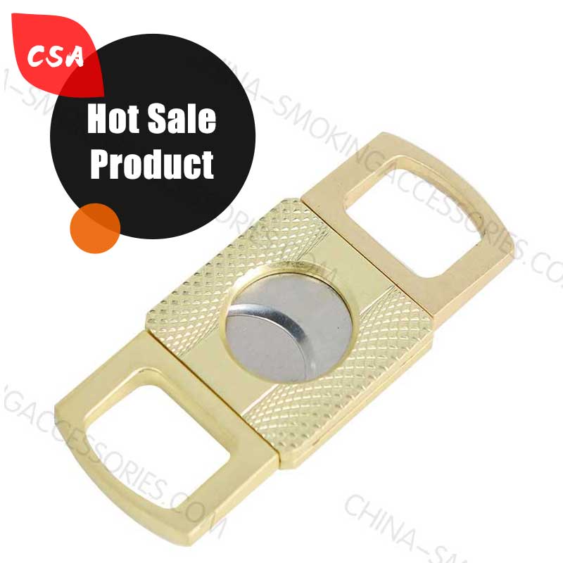 Portable Guillotine Cigar Cutter Scissors Stainless Steel C002