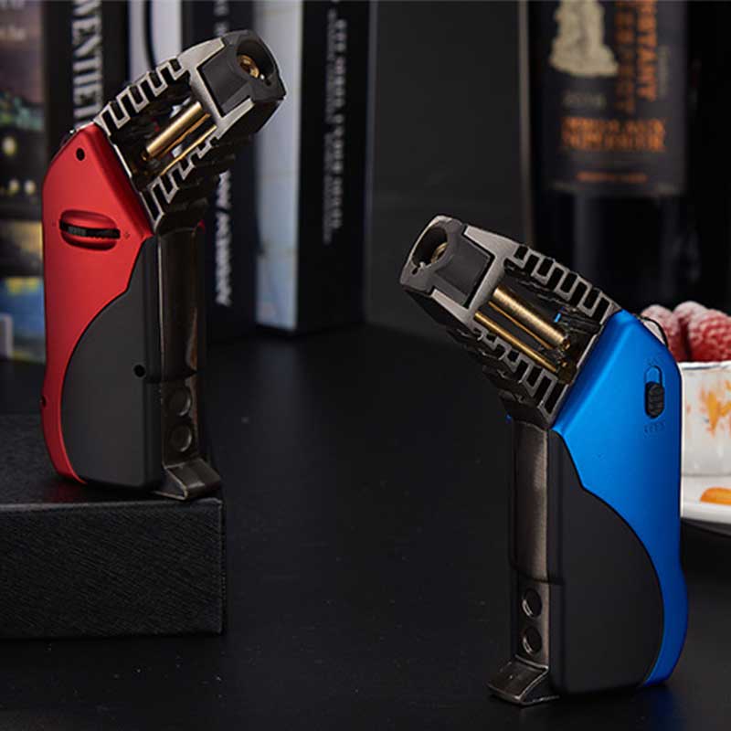 Butane Cigar Lighter Refill Lighter with Safety Lock Lighter Customized Designs LCB115
