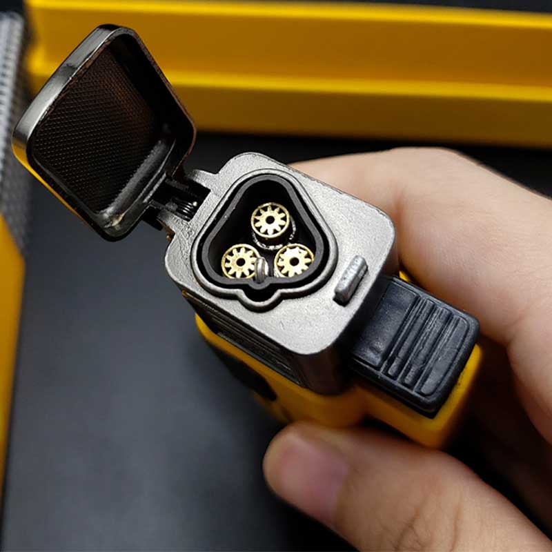 Cigar lighter with punch Logo customized