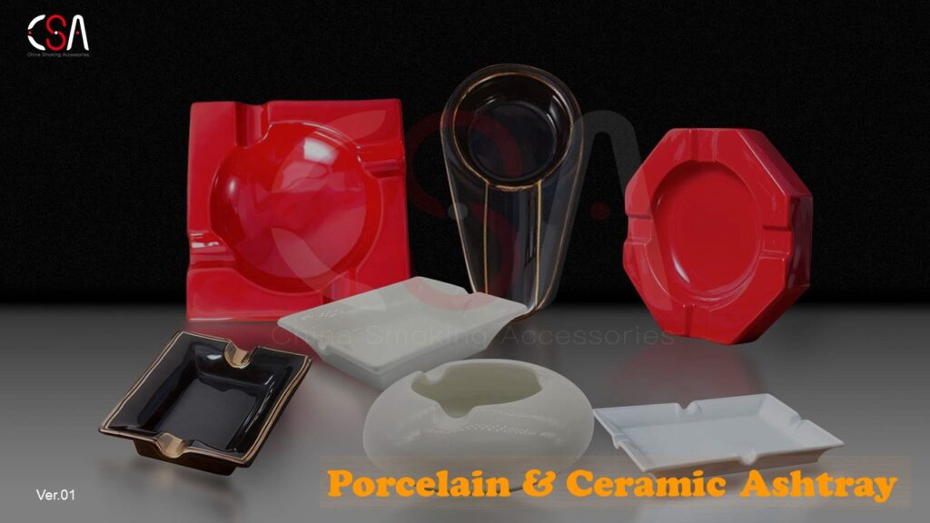 Cigar accessories product china | Ceramic Ashtray | Porcelain Ashtray