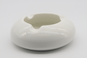 LOGO print porcelain ceramic ashtray