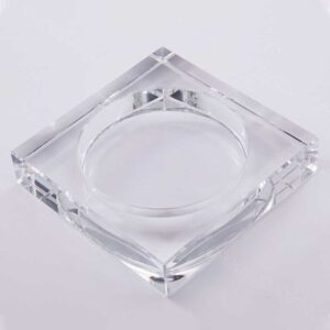 Glass Crystal Ashtray in Bulk Wholesale Custom Logo factory Direct AS534-01