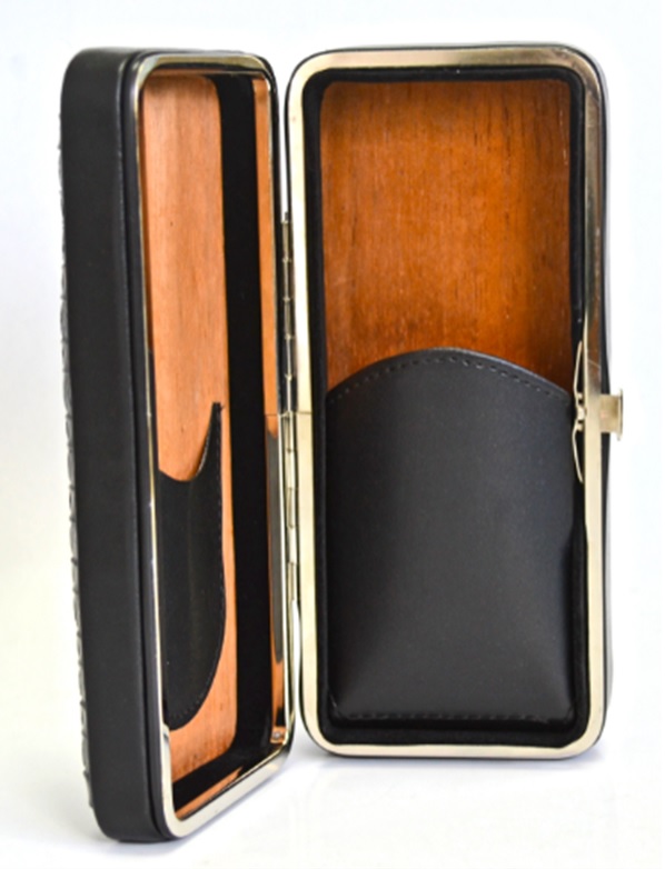 Leather Cigar Case Humidor KV7010