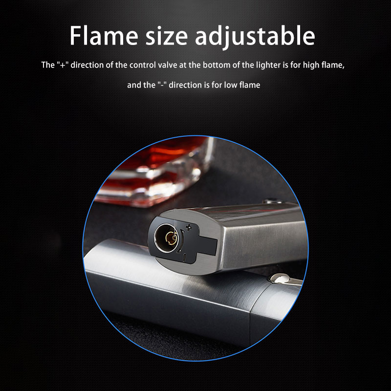 Flame size adjustable
