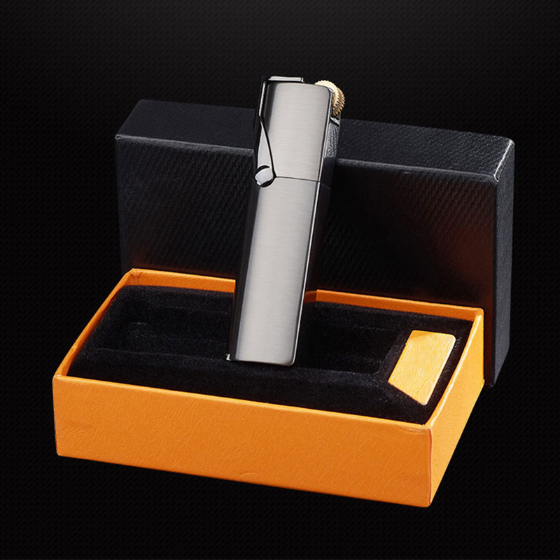 elegant torch flame lighter with gift box